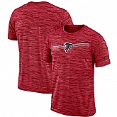 Atlanta Falcons Nike Sideline Velocity Performance T-Shirt Heathered Red